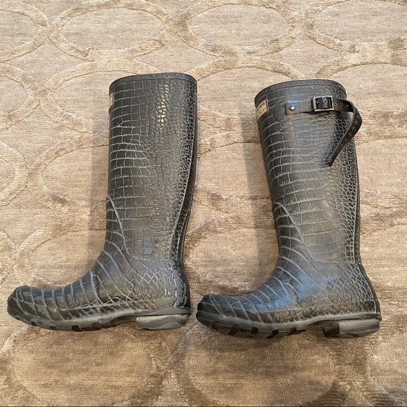 Jimmy Choo x Hunter Rubber Rain Boots - Picture 4 of 12